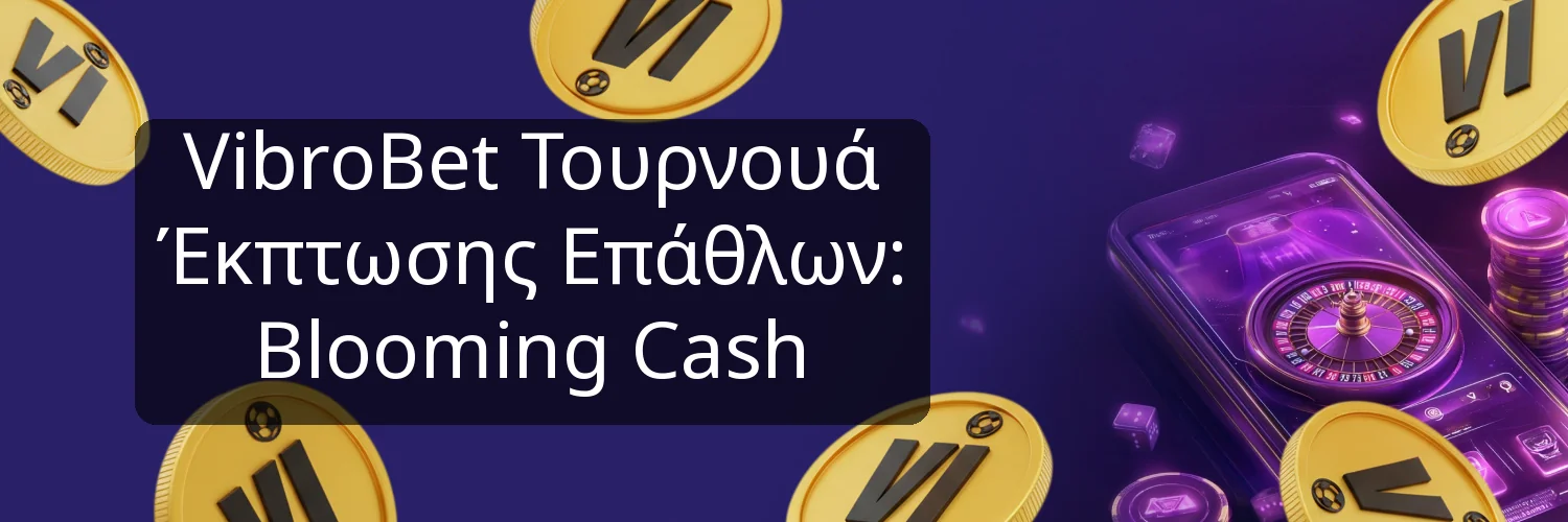 VibroBet Τουρνουά Έκπτωσης Επάθλων: Blooming Cash